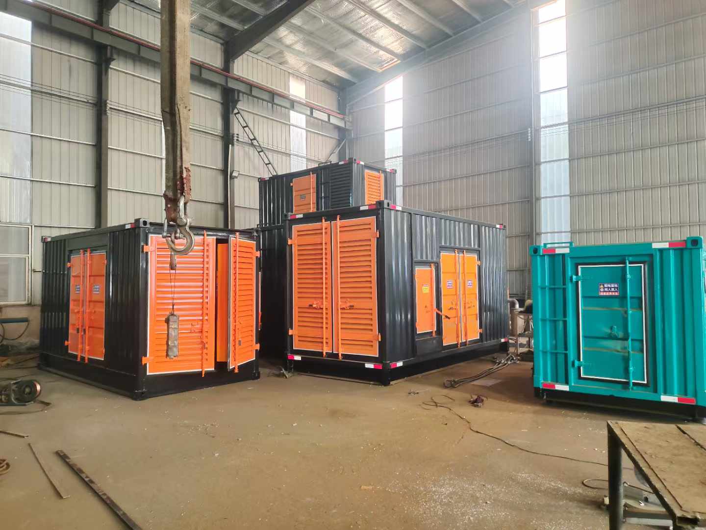 肥西500kw柴油发电机组可以带动多少功率设备？