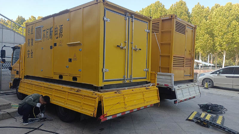 肥西柴油发电机组和UPS电源配合使用时的注意事项